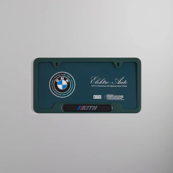 kith bmw car plate vitality edition - KITH-SHOP