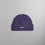 kith bmw mia beanie with enamel logo techno violet - KITH-SHOP