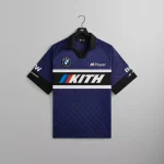 kith bmw moto jersey techno violet edition - KITH-SHOP