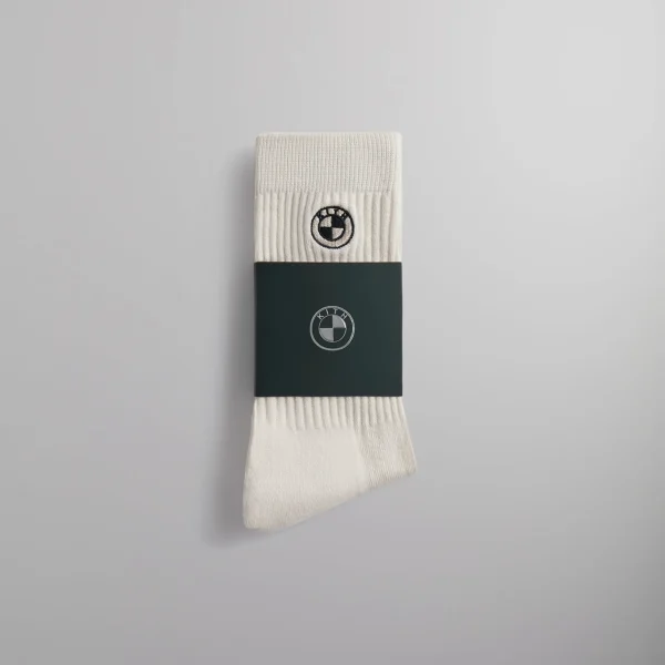 kith bmw white crew socks - KITH-SHOP