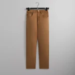 kith bonded microsuede center plaid pants mesa - KITH-SHOP