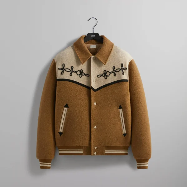 kith carlton jacket with ribbon embroidery loft edition - KITH-SHOP