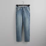 kith dark indigo center seam denim jeans - KITH-SHOP