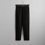 kith double weave black kylan pants - KITH-SHOP