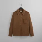 kith earth heather chunky knit ginza cardigan - KITH-SHOP