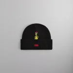 kith grinch x mia black knit beanie - KITH-SHOP