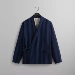 kith indigo stitched karter gi jacket nocturnal edition - KITH-SHOP