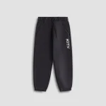 kith kids black novelty logo nelson sweatpants - KITH-SHOP