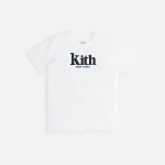 kith kids classic mott graphic tee white - KITH-SHOP