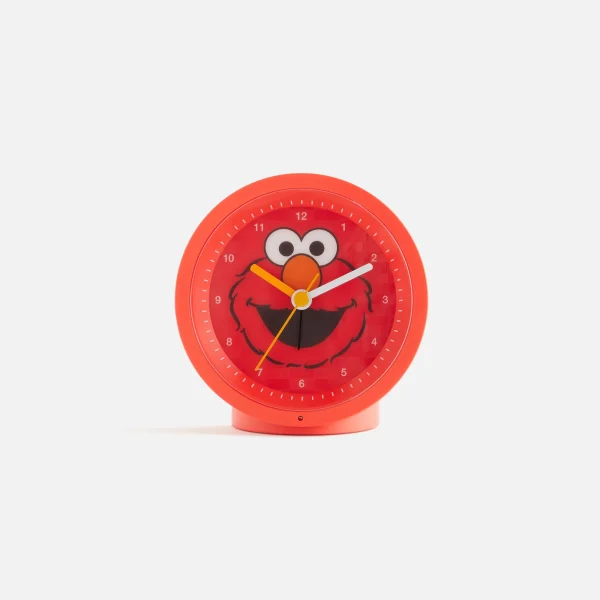 kith kids sesame street elmo rhubarb theme wall clock - KITH-SHOP