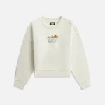 kith kids sesame street ernie graphic crewneck sweatshirt chalk - KITH-SHOP