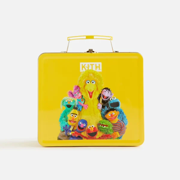 kith kids sesame street just us multi colored lunch box - KITH-SHOP