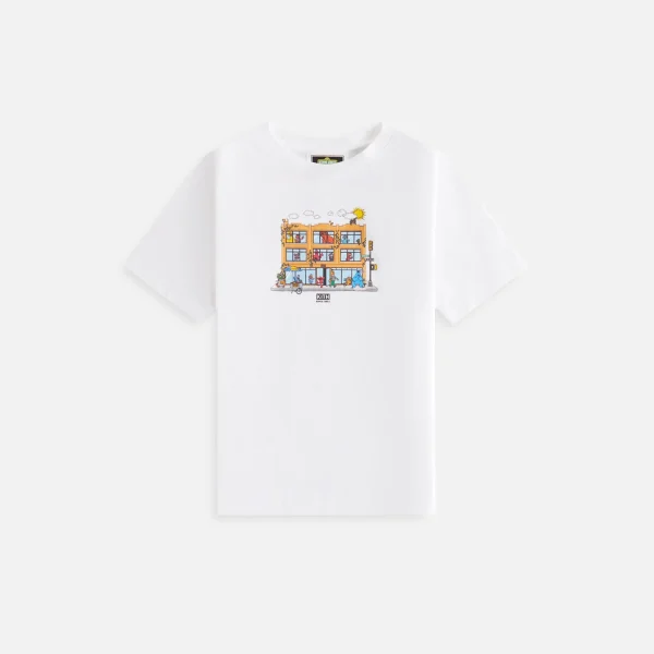 kith kids sesame street store white tee - KITH-SHOP