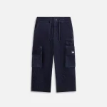 kith kids textured chauncey ii cargo pants nocturnal - KITH-SHOP