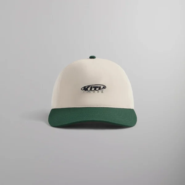 kith low profile pinch crown snapback hat in sandrift - KITH-SHOP