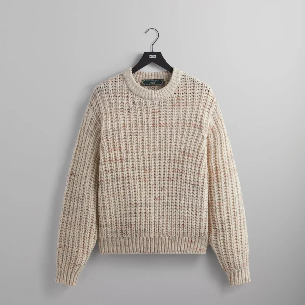 kith lyon sweater in rye premium knit pullover - KITH-SHOP