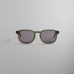 kith napeague green crystal grey gradient sunglasses - KITH-SHOP