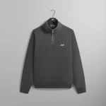 kith nelson carbon quarter zip - KITH-SHOP