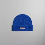 kith new york knicks court vision beanie in royal - KITH-SHOP