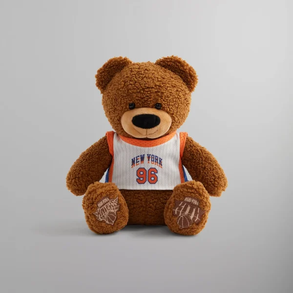 kith new york knicks cozy teddy bear multicolor - KITH-SHOP