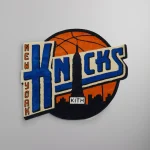 kith new york knicks logo floor mat multicolor - KITH-SHOP