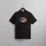 kith new york knicks vintage insignia tee black - KITH-SHOP