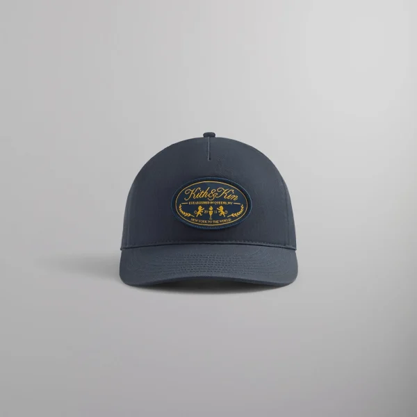 kith nocturnal twill gwynn pinch crown snapback hat - KITH-SHOP