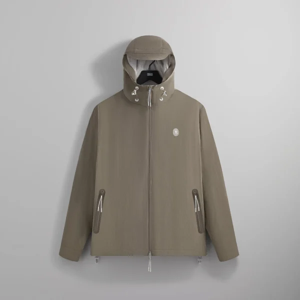 kith nylon madison jacket in wrinkle canvas finish - KITH-SHOP