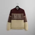 kith panelled nelson crewneck sweater rave edition - KITH-SHOP