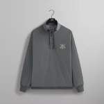 kith paper nylon ryder island quarter zip jacket - KITH-SHOP