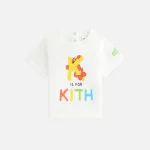 kith sesame street baby book tee white - KITH-SHOP