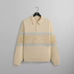 kith silk harmon rugby pullover - KITH-SHOP