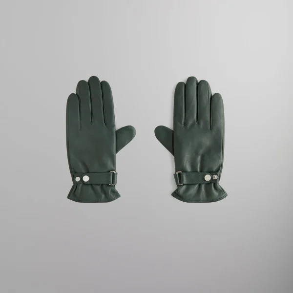 kith stadium leather gloves in manhattan design - KITH-SHOP