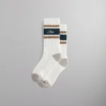 kith striped chunky crew socks for stadium wear - KITH-SHOP