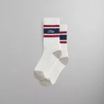 kith striped chunky nocturnal crew socks - KITH-SHOP