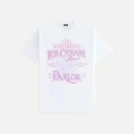 kith treats parlor ultra pink graphic tee - KITH-SHOP