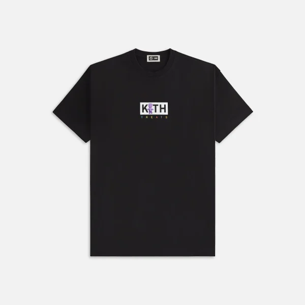 kith treats sour patch kids classic logo black t shirt 1 - KITH-SHOP