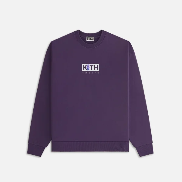 kith treats sour patch kids classic logo nelson crewneck sweatshirt - KITH-SHOP