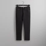 kith varick black denim jeans - KITH-SHOP