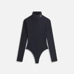 kith women s black backless bodysuit cassan style - KITH-SHOP