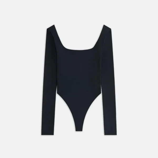 kith women s black modal ballet bodysuit - KITH-SHOP