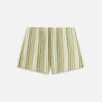 kith women s erika ii chenille stripe short in vera - KITH-SHOP