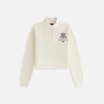 kith women s hunter ii crest chenille waffle quarter zip - KITH-SHOP