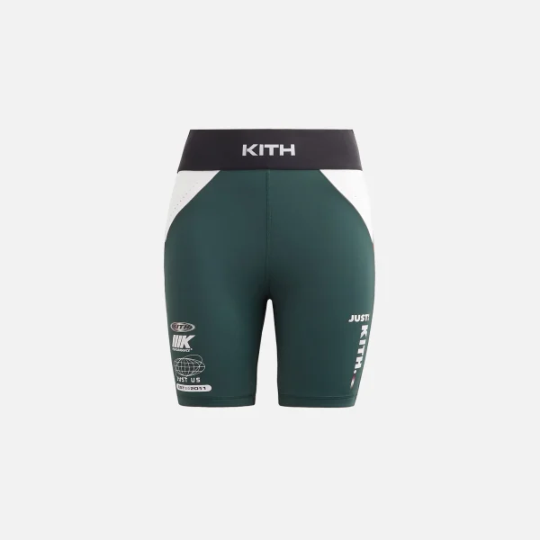 kith women s lana stadium biker shorts high performance sports wear - KITH-SHOP