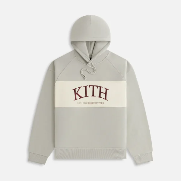 kith women s maverick paneled hoodie pacify - KITH-SHOP