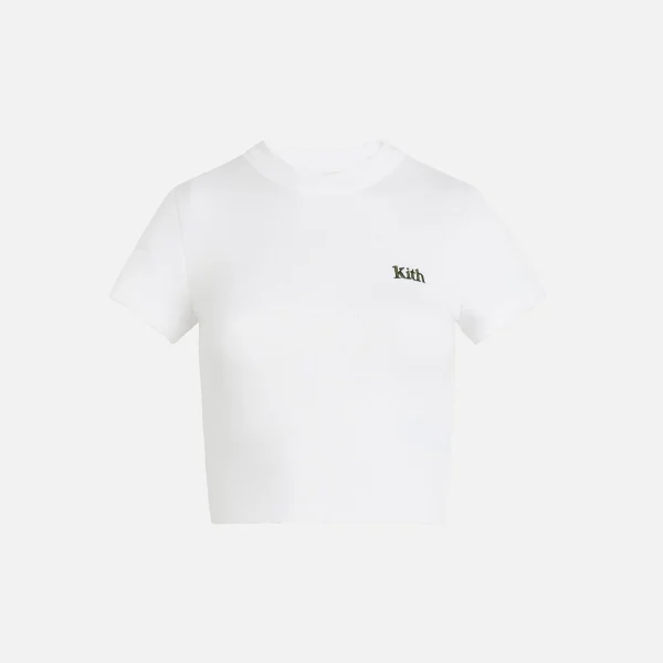 kith women s mulberry ii t shirt white - KITH-SHOP