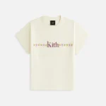 kith women s mulberry needlepoint vintage t shirt sandrift - KITH-SHOP