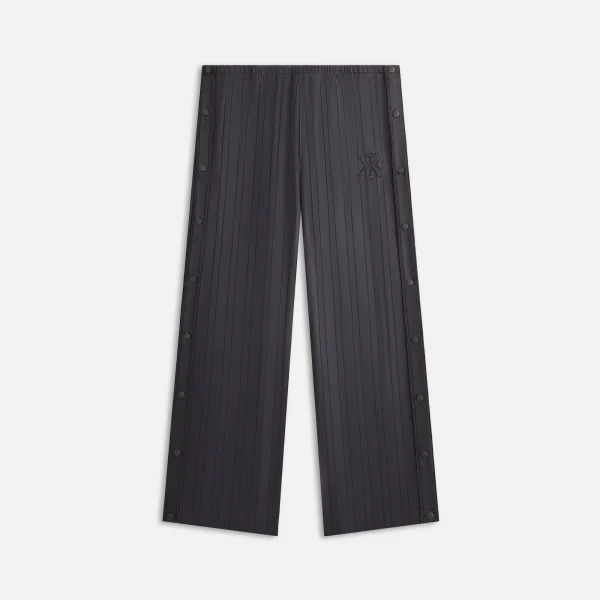 kith women s satin florin tearaway pants black - KITH-SHOP