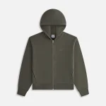 kith women s tanner full zip hoodie in terrain - KITH-SHOP