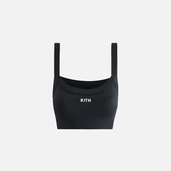 kith women s terra active tank top black - KITH-SHOP